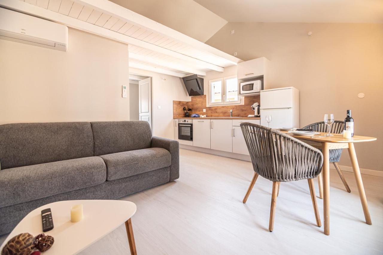 Au Coin Des Vins Appartement Tulette Buitenkant foto
